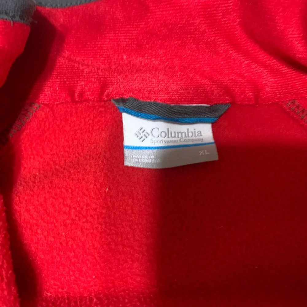 Columbia Red Zip-Up Jacket - Picture 2 of 4
